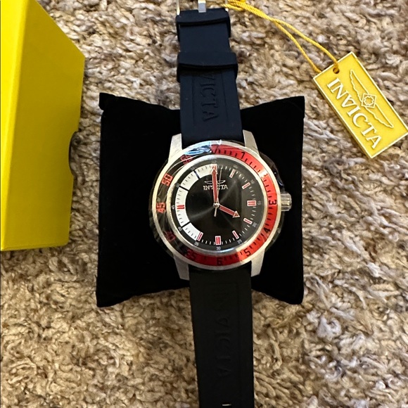 NEW Invicta Specialty Watch 45mm Black/Red 12845 - Picture 8 of 9